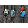 Image 2 : THREE NATIVE AMERICAN BOLOS