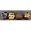Image 1 : THREE NATIVE AMERICAN POTTERY ITEMS ONE ACOMA CERAMIC VASE
