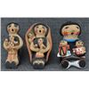 Image 1 : THREE JEMEZ POTTERY STORY TELLERS