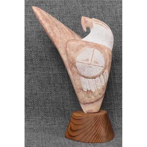 PUEBLO ALABASTER SCULPTURE (MARVIN TOYA)