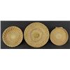Image 1 : PAPAGO GAP STITCH BASKETRY TRAYS