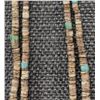 Image 8 : PUEBLO TURQUOISE AND HESHE NECKLACE