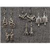 Image 1 : FIVE PAIRS OF STERLING SILVER EARRINGS