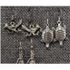 Image 2 : FIVE PAIRS OF STERLING SILVER EARRINGS