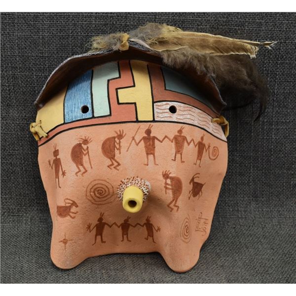 NAVAJO POTTERY MASK (DAVID K JOHN)