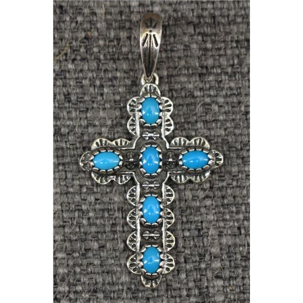 SILVER CROSS PENDANT