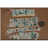 Image 7 : GROUP OF TURQUOISE CABS