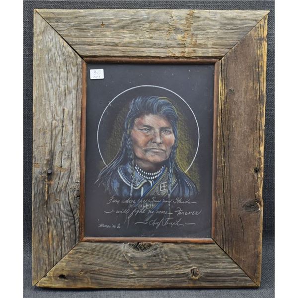 BLACK FOOT PAINTING (CAROLE BOURDO)