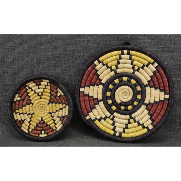 TWO HOPI BASKETS