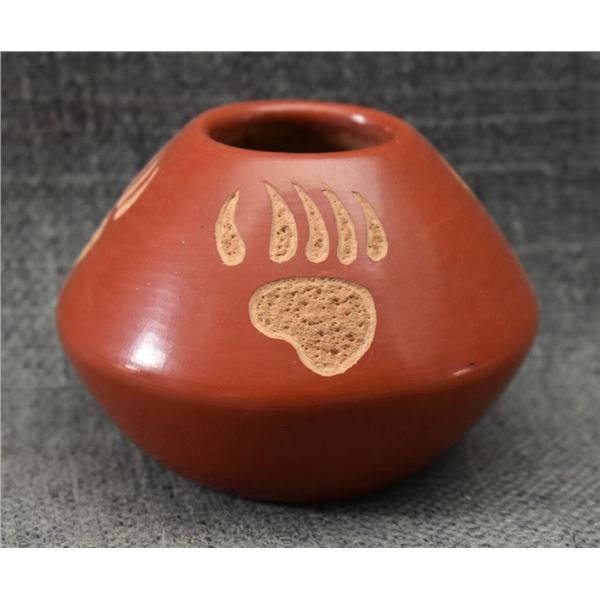 SANTA CLARA POTTERY BOWL (GLORIA GARCIA "GOLDEN ROD")