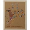 Image 2 : TWO NAVAJO SILK SCREENS (HARRISON BEGAY)