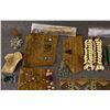 Image 6 : COLLECTION OF PLAINS BEADED ITEMS