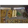 Image 7 : COLLECTION OF PLAINS BEADED ITEMS