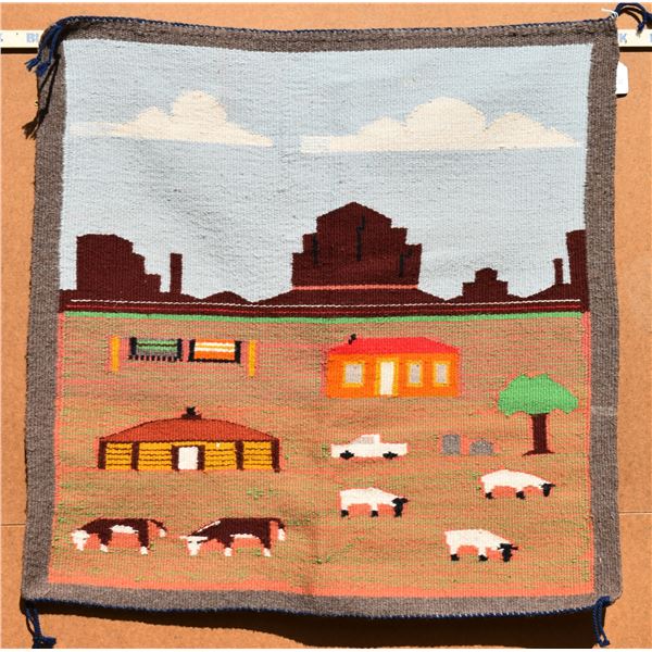 NAVAJO PICTORIAL TEXTILE