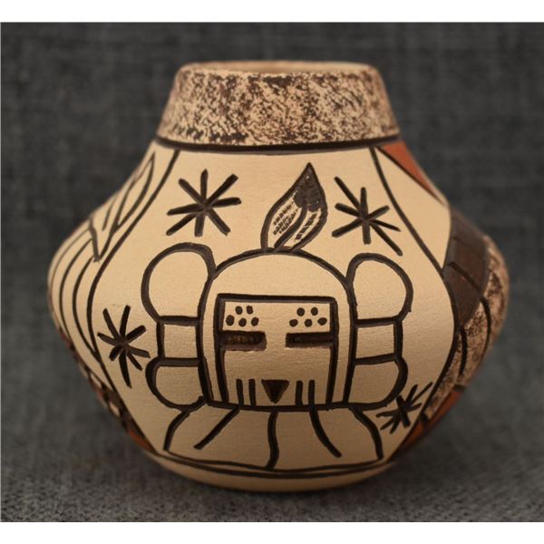 HOPI POTTERY BOWL (ELSON SECKLETSTEWA)