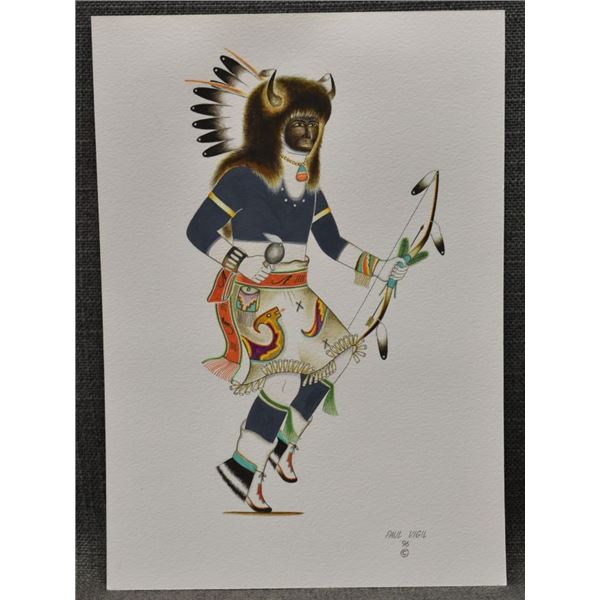 TESUQUE PAINTING (PAUL VIGIL)