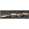 Image 3 : FIVE ACOMA POTTERY ITEMS (SIGNED)