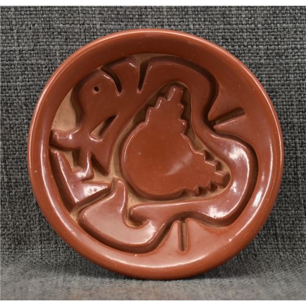 SANTA CLARA POTTERY PLATE (VERONICA NARANJO)
