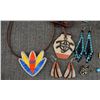 Image 3 : GROUP OF EARRINGS NECKLACES AND PENDANTS