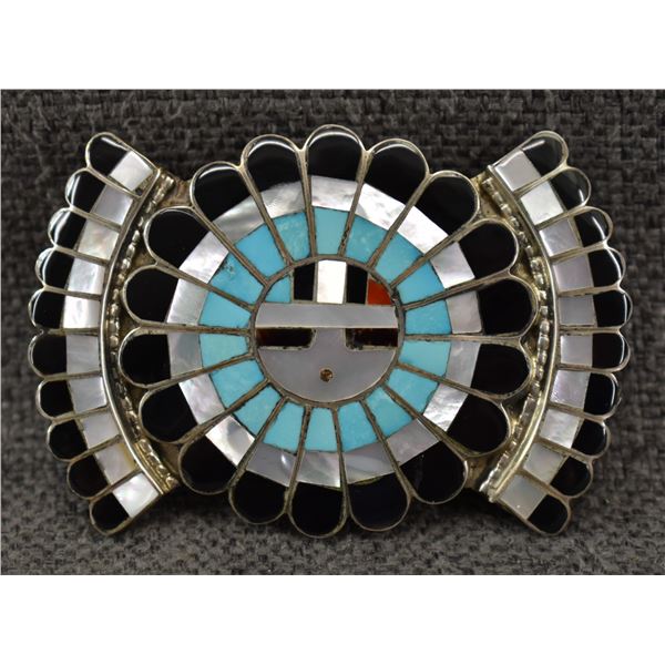 ZUNI BELT BUCKLE (JOSE AND DORA MASSIE)