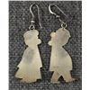 Image 8 : THREE PAIRS OF EARRINGS