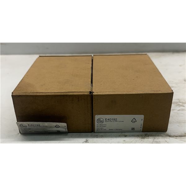 (2) ifm #E40192 Adapters (Each Box Contains 2)