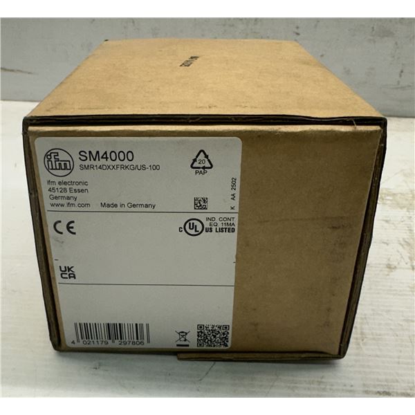 ifm #SM4000 Magnetic Inductive Flow Meter