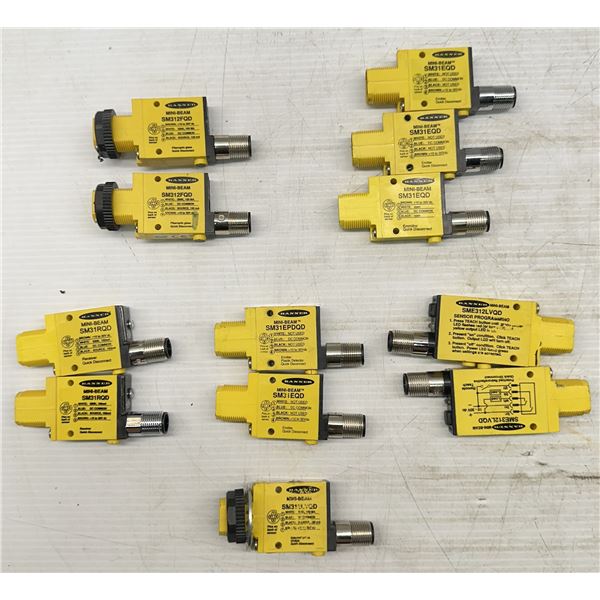 Lot of (12) Banner Sensors