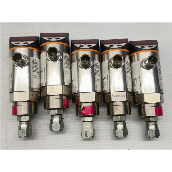 (5) ifm #pn7300 Pressure Sensors
