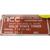 Image 7 : (2) NCC #T1K-1-461 Solid State Timer