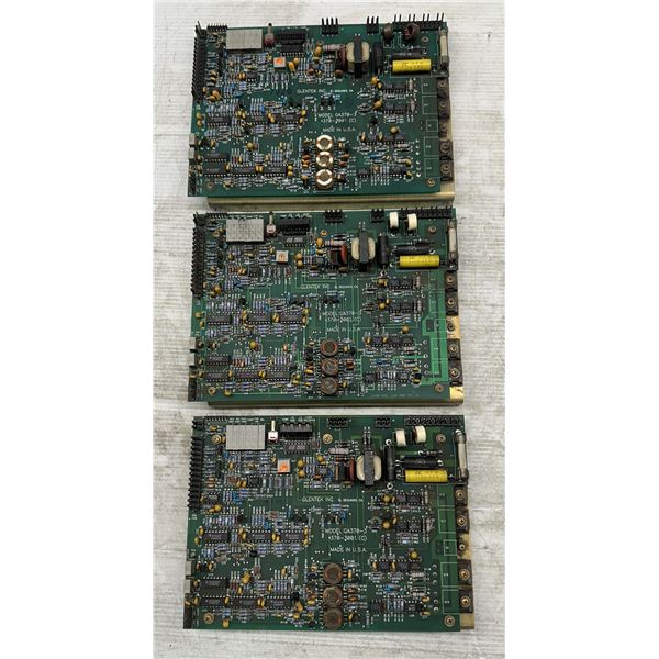 (3) Glentek #GA370-3 Servo Amplifier Boards