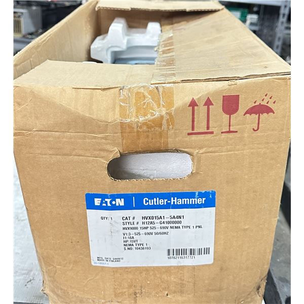 Eaton #HVX015A1-5A4N1 / HVX9000 3-Phase Alphanumerical Keypad AC Drive