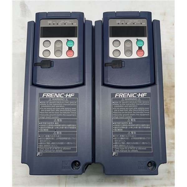 (2) Fuji #FRN0 75H1S-2HT Inverters