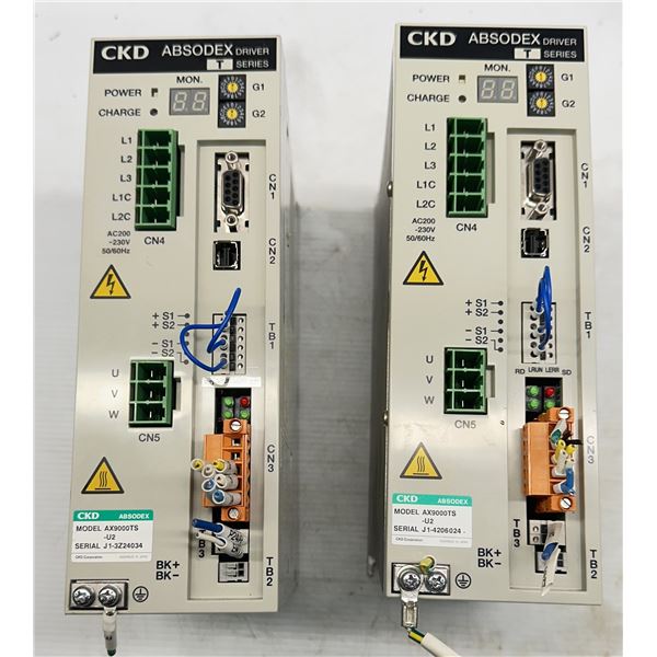 (2) CKD #AX9000TS-U2 Drivers