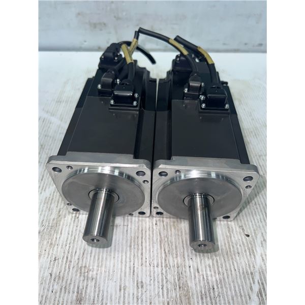 (2) Mitsubishi #HF-KP73BK AC Servo Motors
