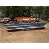 Image 2 : Misc. Disassembled Pallet Racking Uprights and Cross Beams