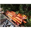 Image 8 : Misc. Disassembled Pallet Racking Uprights and Cross Beams