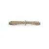 Image 2 : 14KT Yellow Gold 5.07 ctw Double Row Diamond Tennis Bracelet