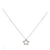 Image 4 : 14kt WG Star Pendant with chain