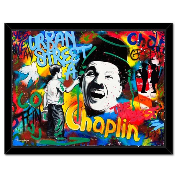 Chaplin Is Happy by Rovenskaya Original