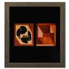 Cube - AXO & Etude Axonometrique - 1 de la serie Graphismes 3 by Vasarely (1908-