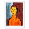 Bambina Con Trecce by Modigliani (1884-1920)