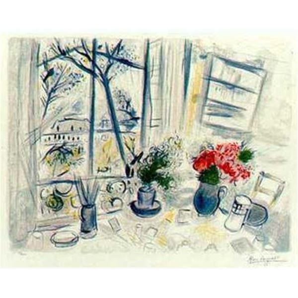 MARC CHAGAL Fleurs Du Parc