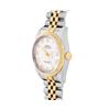 Image 3 : Rolex Mens Two Tone Sapphire Quickset White Roman Dial Datejust With Rolex Box