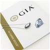 Image 3 : NEW 18K Gold 1.56 ctw GIA Marquise Diamond Sapphire Halo Evil Eye Pendant Neckla