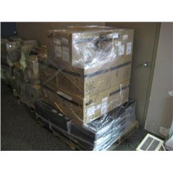 3 Skids Of Computers & Monitors