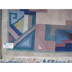 11ft X 8ft Beige Nepal Area Rug