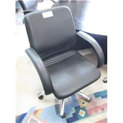 Black Midback Leather Executive Chair