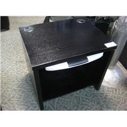 Small Black Credenza