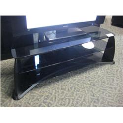 Glass 3 Tier TV Stand